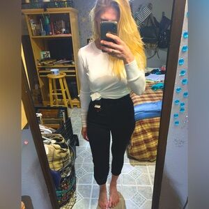 🎈No Boundaries🎈BUY 1 GET 1 FREE🎈Black Cropped Jeans Sz 7